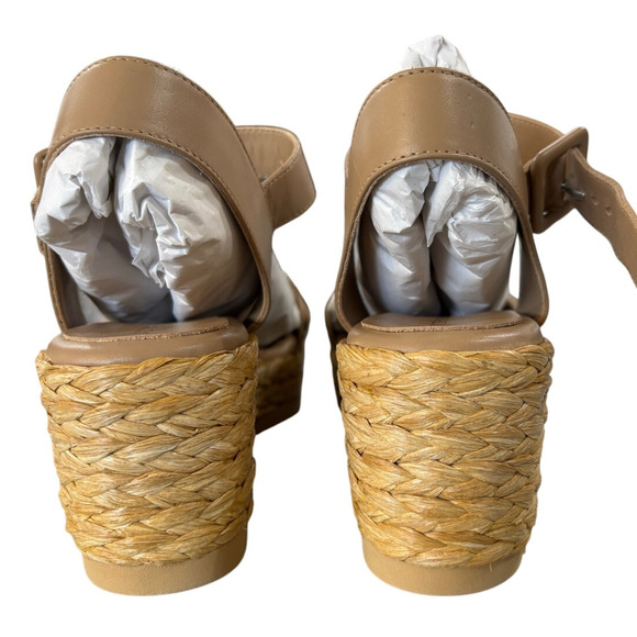 André Assous Women's Cecilia Espadrille Wedge Sandal Khaki 11M - Picture 5 of 10